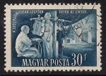 Stamps Hungary -  Rayos X.