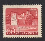 Stamps Hungary -  Castillo Saros-Patak.