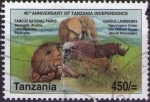 Sellos de Africa - Tanzania -  DAÑADO