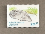 Stamps Greenland -  Fósiles