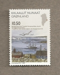 Stamps Europe - Greenland -  50 Aniv. del Año Geofísico Internacional