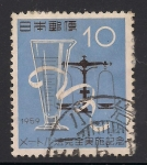 Stamps : Asia : Japan :  Sistema Métrico.