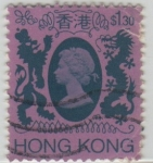 Stamps Asia - Hong Kong -  Queen Elizabeth II