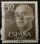 Stamps Europe - Spain -  Franco 50 cts