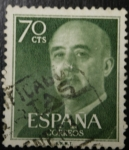 Stamps : Europe : Spain :  Franco 70 cts
