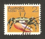 Stamps Australia -  fauna marina, cangrejo