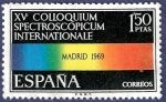 Stamps Spain -  Edifil 1924 Colloqium Spectroscopicum Int. 1,50