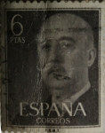 Stamps : Europe : Spain :  Franco 6 ptas
