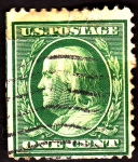 Stamps United States -  Theodoro Roosewelt