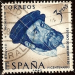 Stamps : Europe : Spain :  IV centenario de la muerte de Carlos I de España y V de Alemania