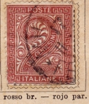 Stamps : Europe : Italy :  Numerico Ed 1863
