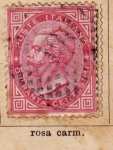 Sellos del Mundo : Europe : Italy : Vittorio Emanuele II Ed 1863