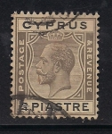 Stamps : Asia : Cyprus :  Rey Jorge V del Reino Unido.