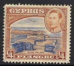 Stamps : Asia : Cyprus :  Palacio en Ruinas de Vouni