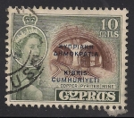 Stamps Cyprus -  Minas de Cobre y Pirita. (impreso)