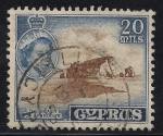 Stamps Cyprus -  Playa Afrodita.