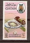 Stamps Asia - Qatar -  ESTADIO  DE  FOOT  BALL