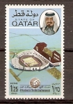 Stamps Asia - Qatar -  ESTADIO  DE  FOOT  BALL