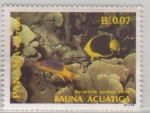 Stamps Panama -  Myripristis jacobus