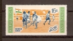 Stamps Dominican Republic -  JUEGO  DE  HOCKEY