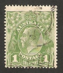 Stamps Australia -  george V