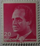 Stamps Spain -  Juan Carlos I 20pta 84