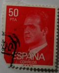 Stamps Spain -  Juan Carlos I 50pta 81