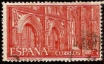 Stamps : Europe : Spain :  Monasterio de Guadalupe - Fachada