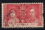 Stamps Cyprus -  Coronación.