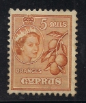 Stamps Asia - Cyprus -  Naranjas.