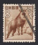 Stamps Japan -  Serow japones.