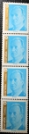 Stamps Spain -  Juan Carlos I 1 en bloque de 4
