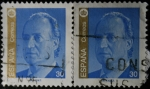 Stamps Spain -  Juan Carlos I 30 en bloque de 4