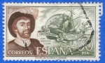 Sellos del Mundo : Europa : Espa�a : ESPAÑA 1976 (E2310) Personajes espanoles Juan Sebastian Elcano 50p 6 INTERCAMBIO