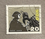 Stamps Germany -  10 años creacion ejercito del pueblo