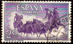 Stamps : Europe : Spain :  Fiesta Nacional -Toros en el campo
