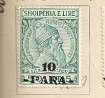 Stamps Europe - Albania -  Efigie Skander Beg