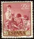 Stamps Spain -  El juego del dado - Murillo