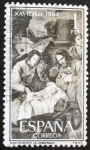 Stamps Spain -  Navidad 1964 