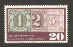Stamps Germany -  125 anivº del sello postal
