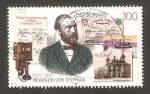 Stamps Germany -  1744 - Heinrich von Stephan, figura de correos