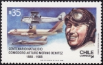 Stamps : America : Chile :  centenario natalicio