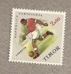 Stamps Asia - East Timor -  Fútbol