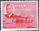 Stamps : Africa : Mauritius :  MAURICIO 1949 (S236) Grand Port 2c