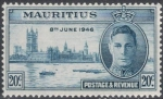 Stamps : Africa : Mauritius :  MAURICIO 1946 (S224)Paz 20c