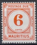 Sellos del Mundo : Africa : Mauritius : MAURICIO 1933-54 (S J3) Numero 6c