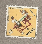 Stamps Asia - Macau -  Ping-pon