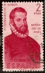 Stamps : Europe : Spain :  IV Centenario del descubrimiento de la Florida - Pedro Menéndez de Avilés