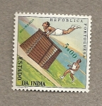 Stamps India -  Salto plinton