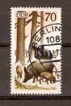 Stamps : Europe : Germany :  JABALÍES  
